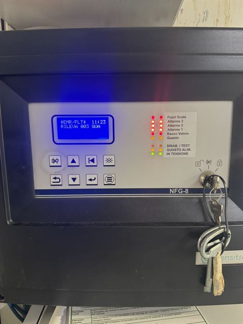 Centrale di rivelazione gas