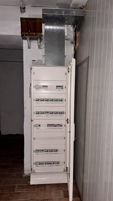 Quadro elettrico di distribuzione